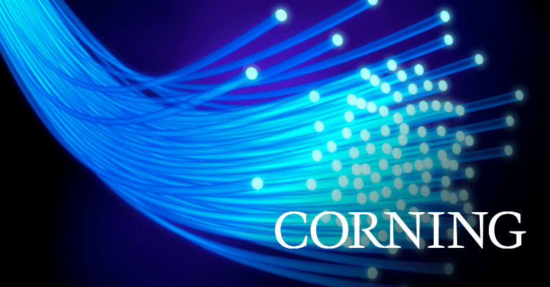 AI概念股 – 今年漲52%的光纖大廠 – Corning康寧（GLW.US）